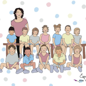 Orlas escolares grupos pequeños